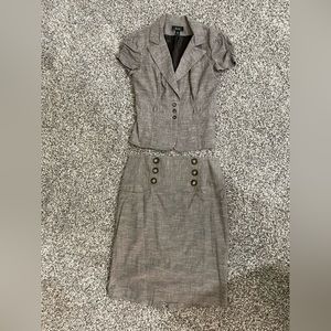 BWear Short Sleeve 2 Piece Dress Suit